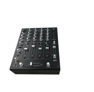 China factory 4 channel top sale best price 5 stereo input dj mixer console to PC