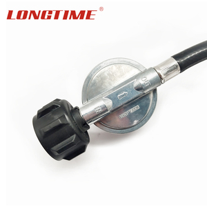 Regulador de gas de la parrilla del calentador de 0-20 <span class=keywords><strong>PSI</strong></span> Regulador de GLP con kit de manguera de 4 pies - Product Image 5