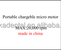 치과 작은 휴대용 마이크로 모터 - Product Image 2