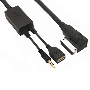 Câble audio AMI MMI MDI USB 3,5 mm AUX de charge pour Audi TT VW Jetta GTI GLI - Product Image 1