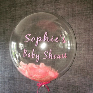 Globo de burbujas para decoración de bodas Globos <span class=keywords><strong>Bobo</strong></span> de PVC transparente 10 "18" 24 "36" Juguete de regalo Forma redonda Aire transparente/helio - Product Image 5