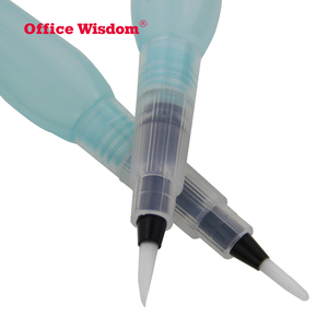 Poignée en <span class=keywords><strong>plastique</strong></span>, stylo fontaine, art, peinture artistique, blanc, bout rond, peinture en nylon, aquarelle, stylo à <span class=keywords><strong>eau</strong></span>, 2 ou 4 pièces - Product Image 3