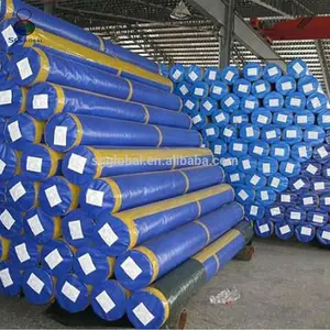 GRS CE Factory Wholesale High Quality PE Plastic Coated Waterproof Tarpaulin Canvas Other Fabric LDPE Laminated Both Sides Woven