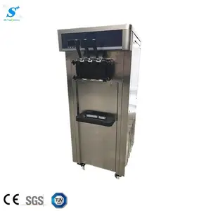 Machine à glace électrique professionnelle de haute qualité, pour service, 3 parfums