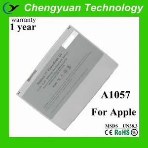Alta qualidade laptop bateria a1057 para apple powerbook g4 17" a1039