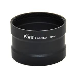 KIWIfotos LA-52EX2F 52mm filter adapter for Samsung EX1,EX2F Digital Camera