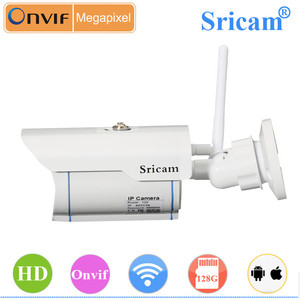 Full hd onvif 128g micro sd-karte sricam sp007 wifi outdoor-kamera <span class=keywords><strong>p2p</strong></span> wifi <span class=keywords><strong>ip</strong></span> kamera mit freier <span class=keywords><strong>uid</strong></span> - Product Image 6