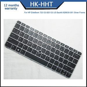 Bàn Phím HK-HHT Cho <span class=keywords><strong>HP</strong></span> <span class=keywords><strong>EliteBook</strong></span> 725 G3 820 G3 Chúng Tôi Backlit 826630-001 Bạc Khung Máy Tính Xách Tay - Product Image 4