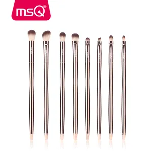 MSQ 2019 new makeup brush set 8pcs gold liner eye eyeshadow palette brushes makeup