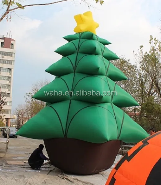 야외 광고 풍선 트리 옐로우 스타/크리스마스/야외 풍선 광고 트리
