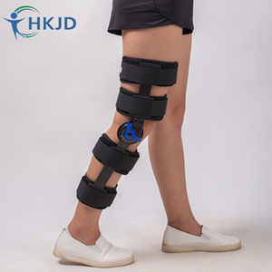 Nvorliy Hinged ROM 무릎 받침대 관절염, ACL, PCL, 반월 상 연골 눈물, 힘줄, 골관절염에 대한 조정 가능한 무릎 이모빌라이저 지원 - Product Image 6