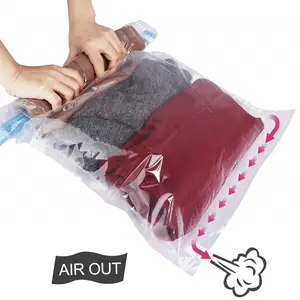 Extérieur De <span class=keywords><strong>Voyage</strong></span> Transparent Économiseur D'espace Sacs De Stockage <span class=keywords><strong>Sous</strong></span> <span class=keywords><strong>Vide</strong></span> pour Valise Bagages - Product Image 1