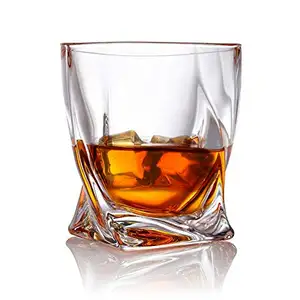 老式风味威士忌玻璃无铅水晶酒不倒翁