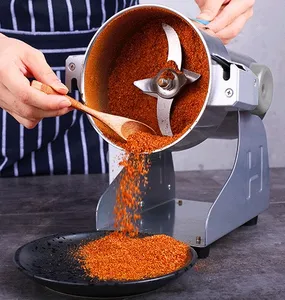 HR08B Novo produto chegada Automático Micro sal pimenta amendoim máquina de moer grãos mini pulverizador com CE