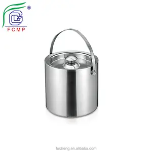 Ensemble <span class=keywords><strong>de</strong></span> seau à glace en acier inoxydable personnalisé pour la bière, avec seau à glace avec couvercle et pinces - Product Image 6