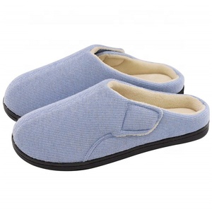 Delle donne di Pelliccia di Gomma Piuma di Memoria Diabetici Pantofole Comfy Cozy Artrite Edema <span class=keywords><strong>Scarpe</strong></span> Da Casa - Product Image 1