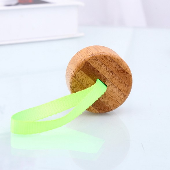 Wholesale High Quality Borosilicate Glass Travel Bottle With Bamboo Lid Glass Sport Water Bottle