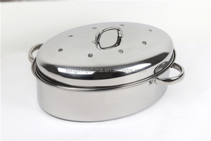 Bếp Cảm Ứng Gương Ba Lan Rang Fry <span class=keywords><strong>Pan</strong></span> Với SS <span class=keywords><strong>Hollow</strong></span> Xử Lý - Product Image 4