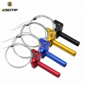 Phụ tùng xe máy tay lái <span class=keywords><strong>CNC</strong></span> 22mm xử lý Grips ga Grips cho Dirt Pit xe đạp Motocross Twist ga gia tốc - Product Image 2