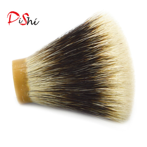 Silvertip Siêu Hai Ban Nhạc Đen Tinh Khiết Badger Tóc Phẳng Shape Barber Cạo Cọ Head Knot Kích Thước 24 Mét - Product Image 4