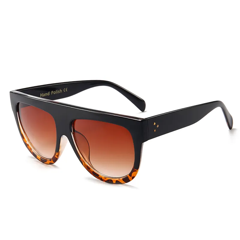 10345 Superhot Eyewear Flat Top Brand Designer Sun glasses Women Oversized Shades Sunglasses