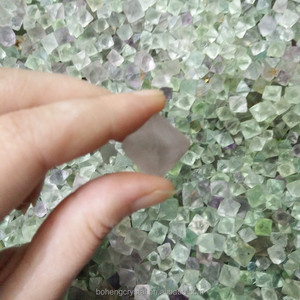 Rough Rainbow fluorita octaedro <span class=keywords><strong>cristal</strong></span> fluorita piedras en bruto - Product Image 6