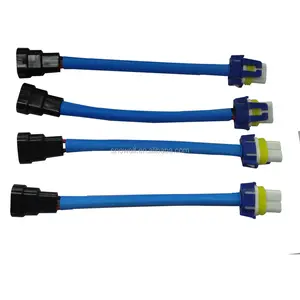 Most popular modern cheap waterproof auto light wire harness 9005 9006 ceramic connector HID wiring harness