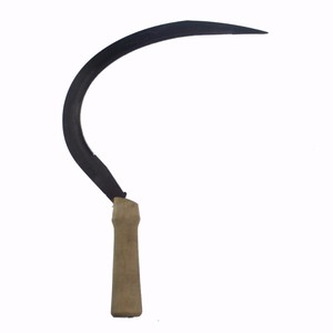 General Purpose Temperato Acciaio Inox <span class=keywords><strong>Manico</strong></span> <span class=keywords><strong>Lungo</strong></span> Agricoltura Giardino Erba Tenuto In Mano Palma Falce - Product Image 2