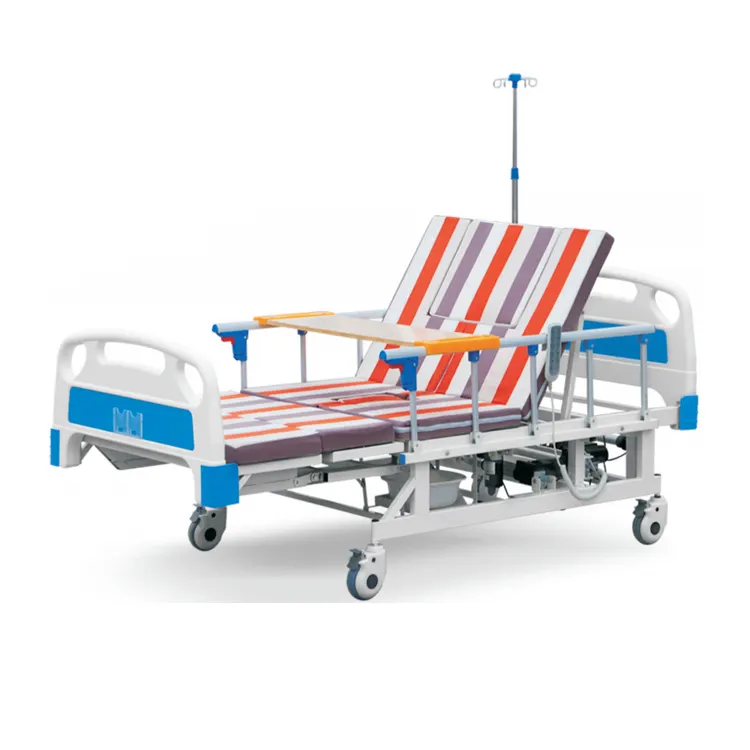 新しいデザイン多機能高品質電気医療病院ボディターン看護ベッド