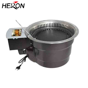 Gurme Bestseller kore kömür BARBEKÜ ızgara tencere makinesi restoran barbekü kapalı masa üstü soba ticari barbekü ızgara