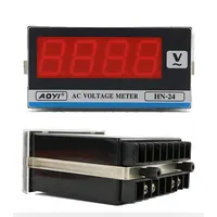 AOYI Voltmeter Digital Portabel Plastik, HN-24SX-DCA Dc