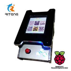 Mesa mini máquinas de juego de arcade Pandora Box 4S con Raspberry <span class=keywords><strong>Pi</strong></span> 3 para 2 reproductor - Product Image 4