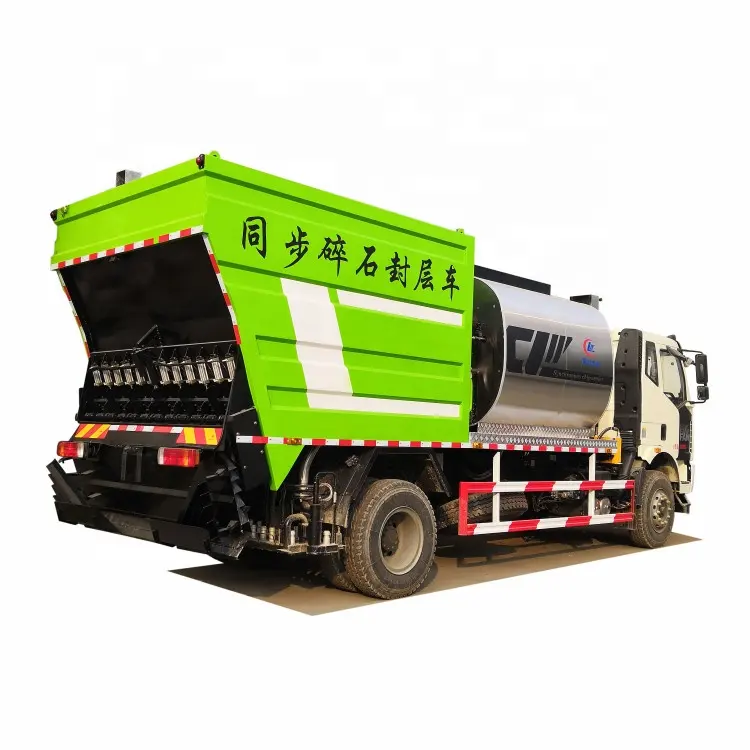 CLW Group Famous Road Gravel Asphalt Spreading Synchronous Chip Sealer Truck