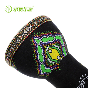 En gros percussions africaine 8.10.12 pouces <span class=keywords><strong>djembé</strong></span> tambour style national broderie motif africain tambour bébé jouets - Product Image 4
