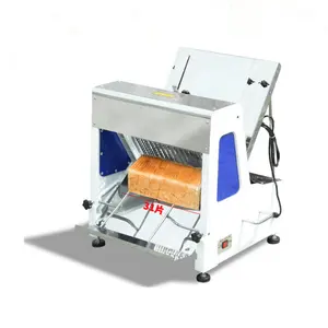 2018 Hot Koop Elektrische Mechanische Mini Hamburger Brood Slicer Snijmachine Prijs