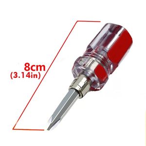 Short Distance Screwdriver CR-V Phillips and Slotted Screw Driver Mini Screwdriver Set <strong>Hand</strong> <strong>Tools</strong> - Product Image 5