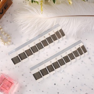 Autocollants pour ongles, accessoires pour manucure, adhésifs, colorés, pour femmes, décoration artistique, collection <span class=keywords><strong>hiver</strong></span>, 100 pièces - Product Image 6