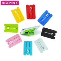 Soporte para teléfonos GSM 3M Sticky Cell Phone Card Wallet con soporte