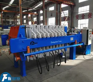 Vibrating system discharge cake automatic membrane filter press