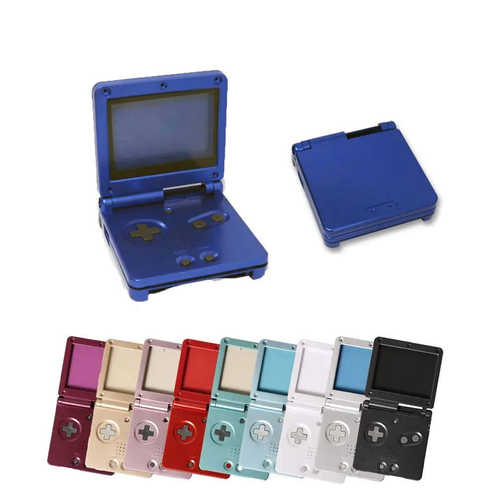 무료 배송 전체 주택 쉘 케이스 커버 교체 핸들 게임 콘솔 부품 GBA SP Gameboy Advance SP