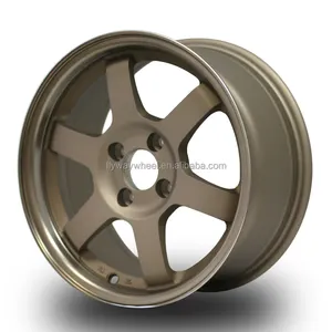 WT594 RAGGI TE37 VOLK RACING CERCHI IN LEGA RIM 14x6.0 15x7.0 pollici