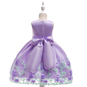 Caldo di vendita per bambini abiti disegni per ragazze vestiti con immagini per bambini Party Wear Dress L1845 - Product Image 5