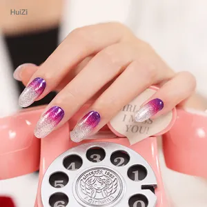 Nail Art su transferi çıkartma glitter ombre tırnak çıkartma dövme