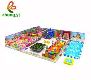 Bambini Indoor Attrezzature Per Parchi Giochi, piccola Sala Giochi, Centro giochi per Bambini In Plastica Parco Giochi - Product Image 2