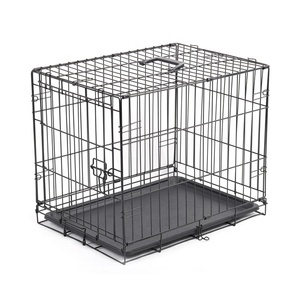 Commercio all'ingrosso In Pendenza del Metallo Pieghevole Cane <span class=keywords><strong>Crate</strong></span> Gabbia Dell'animale Domestico Con Il Vassoio Di Plastica Per Il Trasporto - Product Image 2
