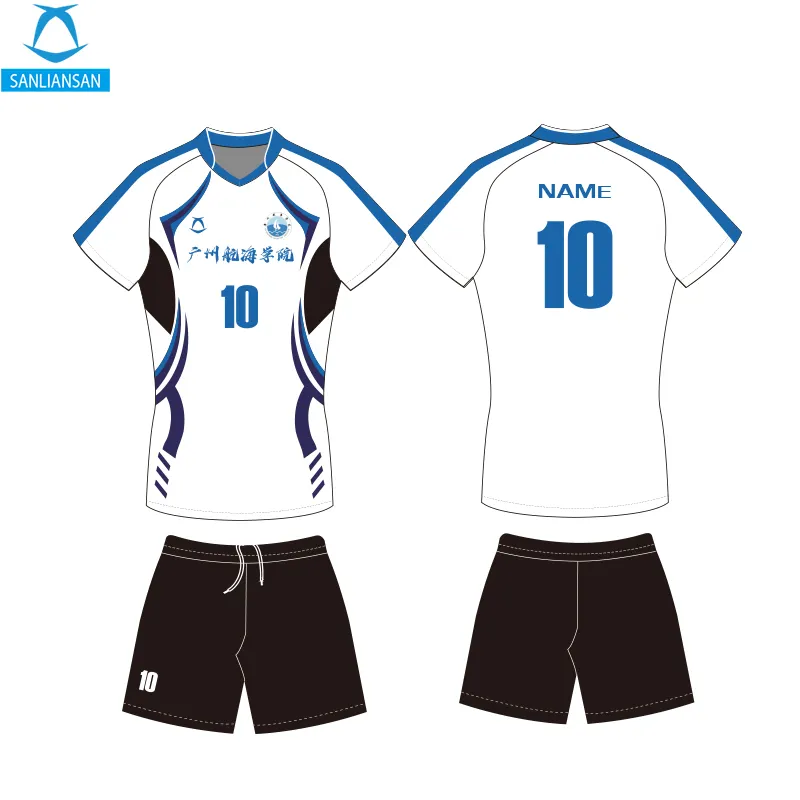 Conception personnalisée maillot de volleyball sans manches hommes Uniformes de sublimation maillot de volleyball