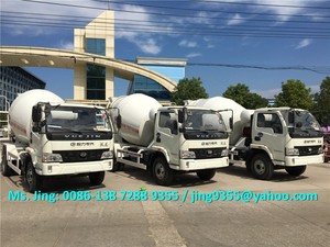 Di alta qualità YUEJIN 3m3 mini <span class=keywords><strong>cemento</strong></span> mixer camion, auto di carico di <span class=keywords><strong>cemento</strong></span> mixer camion in vendita in Nigeria - Product Image 2