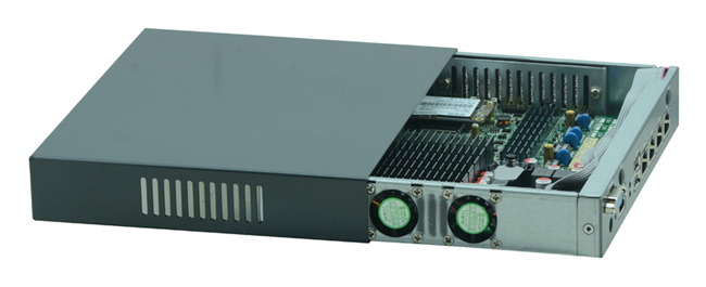 Intel x86 ordinateur 4 * RJ45 Inte 82583 V chipsets Lan port réseau Pare-Feu de Sécurité appareil avec BYPASS