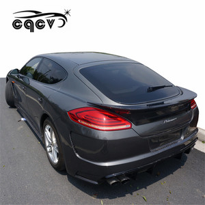 Più nuovo kit corpo stile CQCV per <span class=keywords><strong>Porsche</strong></span> <span class=keywords><strong>panamera</strong></span> 970 tuning automatico paraurti anteriore paraurti posteriore fibra di carbonio cappuccio posteriore spoiler ala - Product Image 4