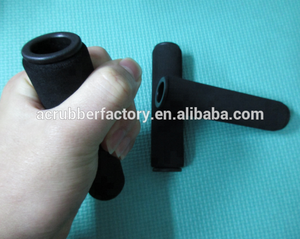 Siêu mạnh mẽ tùy chỉnh đúc Nylon Pet chì Waffle Grip cơ thể đàn hồi ABS TPR NBR EPDM lõi giống cây chổi xử lý sản phẩm cao su - Product Image 3